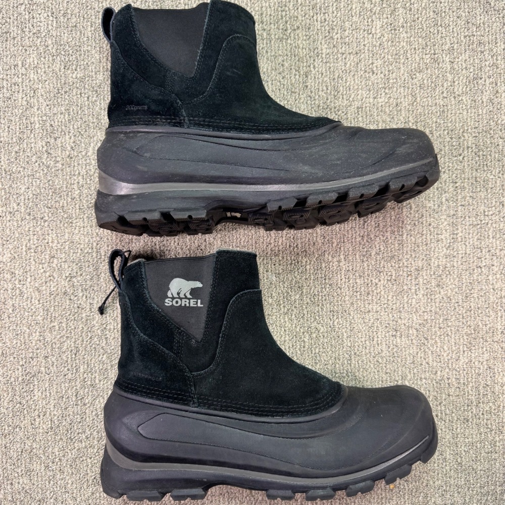 Sorel Buxton Pull On Waterproof 200g Insulated Winter Snow Boots Size 9